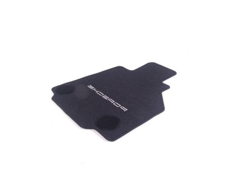 1 set foot mats Black 11