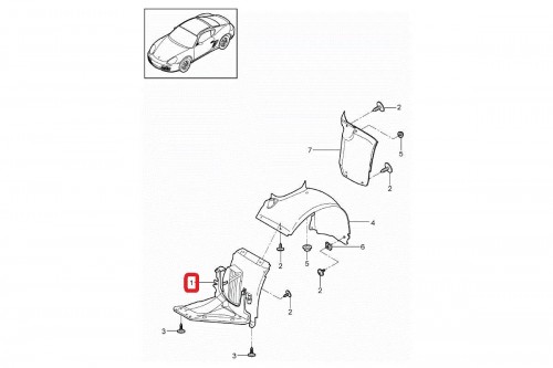 Wheel-housing liner 6